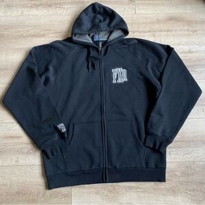 FXR zipup hoodie size large black full throttle addiction